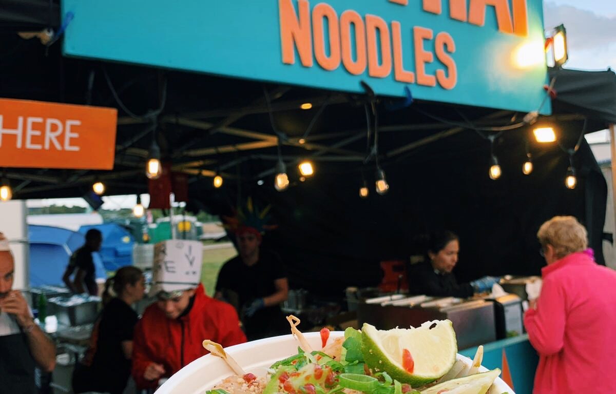 Pad Thai Noodles Stall, Rewind Festival, 2019
