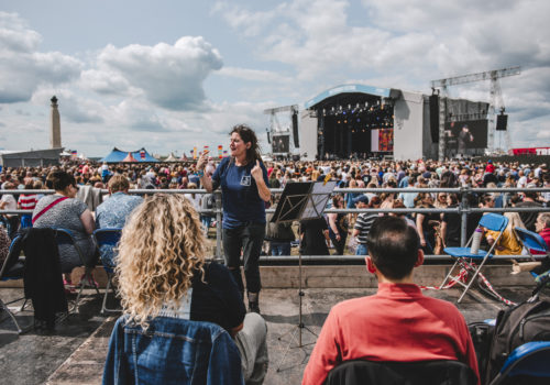 British Sign Language Interpreters, Victorious Festival 2018 - Organised by Victorious Events
