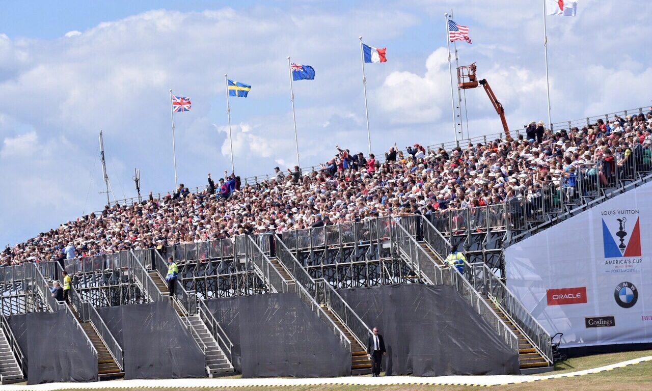 Viewing Platform, Americas Cup World Series Fanzone, 2015